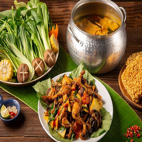 Lẩu ếch măng cay ngon ngon ngày se lạnh - 29foods.com