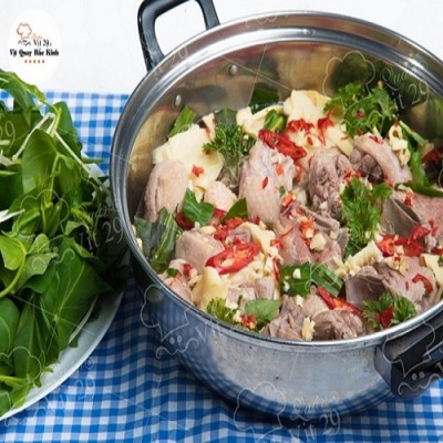 Lẩu vịt om măng